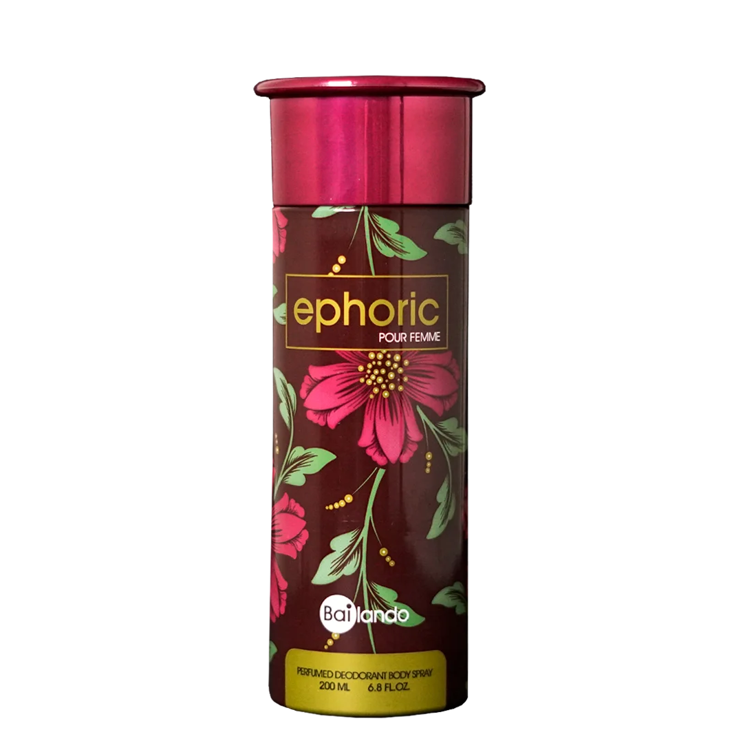 اسپری بدن زنانه بایلندو مدل ephoric حجم ۲۰۰ میلی لیتر