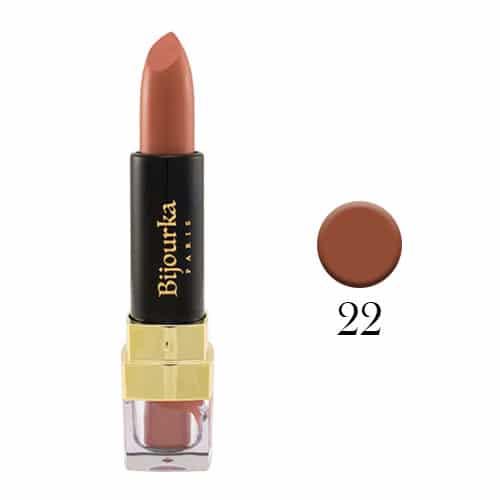 رژ لب جامد مات مخملی بیجورکا شماره ۲۲