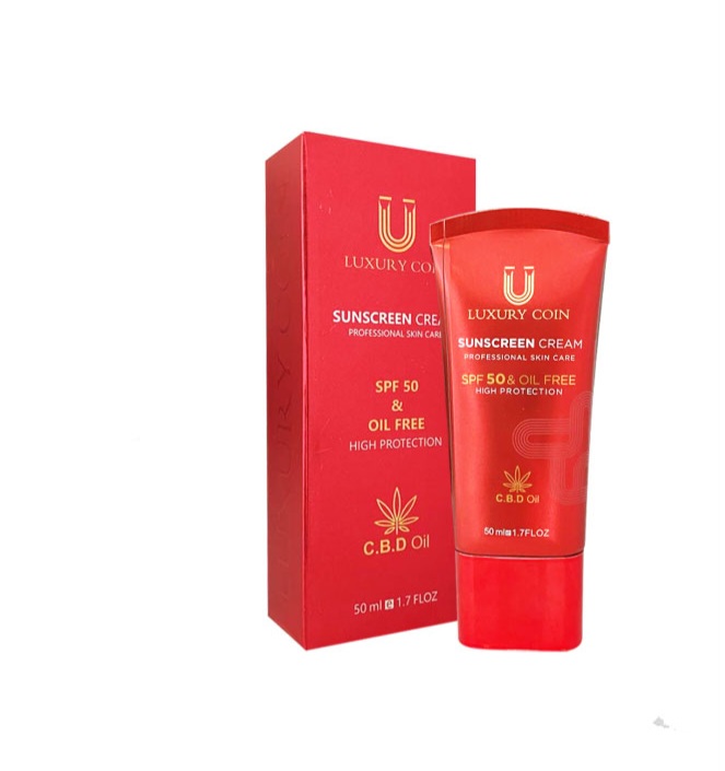 کرم ضد آفتاب spf 50 لاکچری کوین