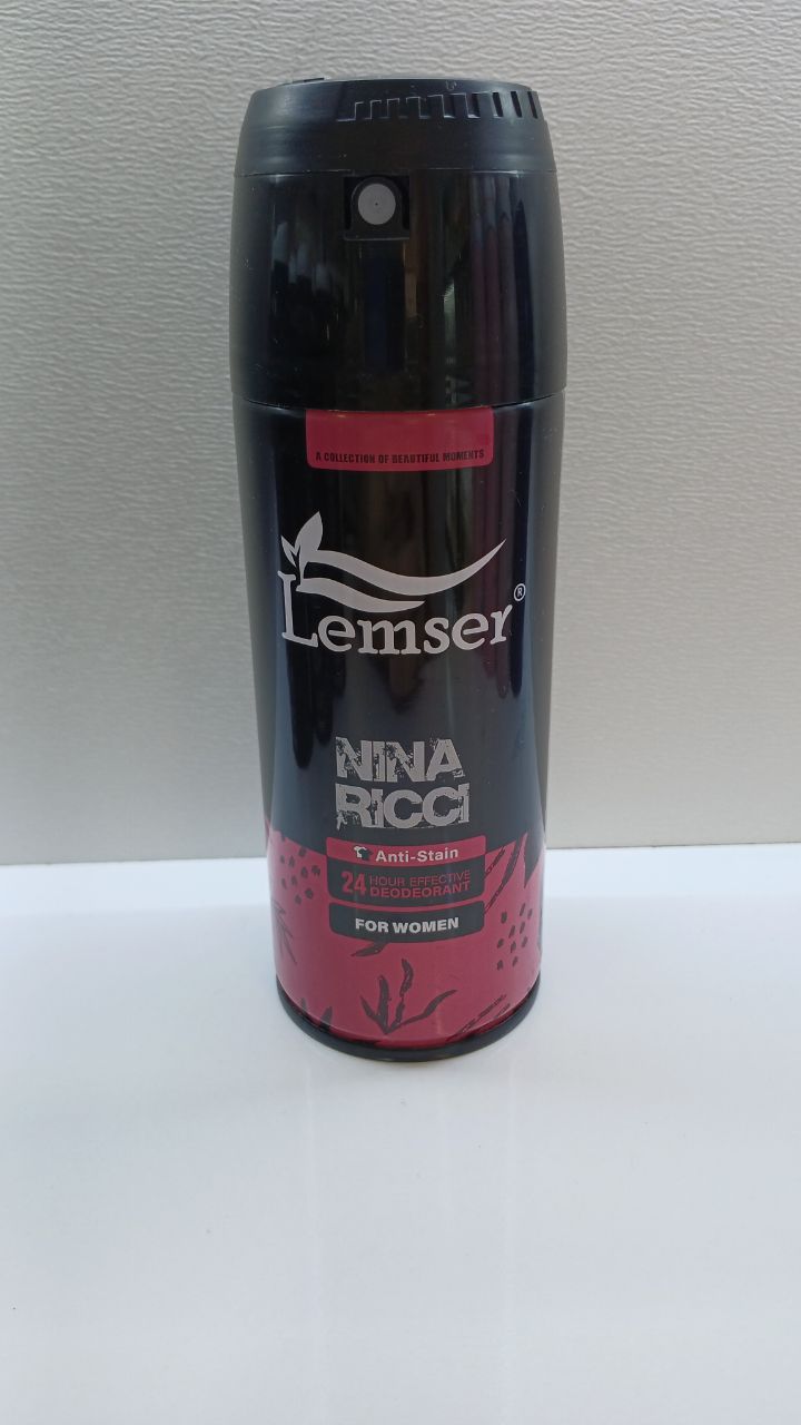 اسپری خوشبو کننده بدن زنانه لمسر مدل NINA RICCI حجم ۱۵۰ میلی لیتر
