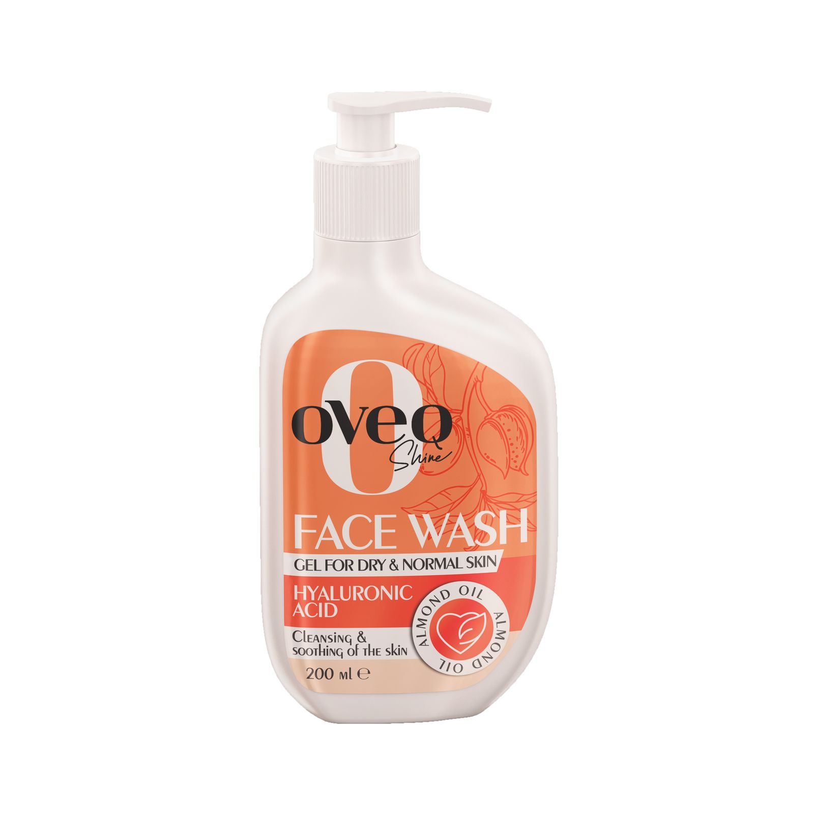 ژل شستشوی صورت مناسب پوست خشک و نرمال اوک شاین