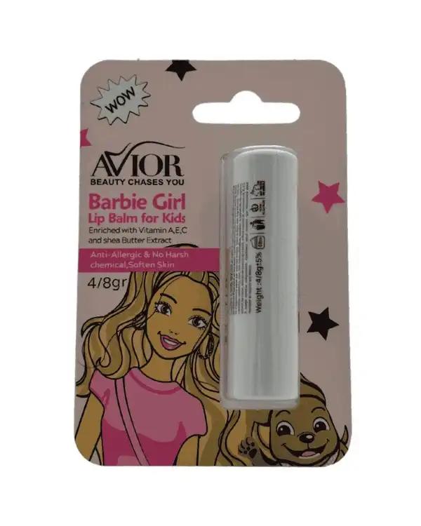 لیپ بالم کودک اویور مدل باربی - رنگی صورتی