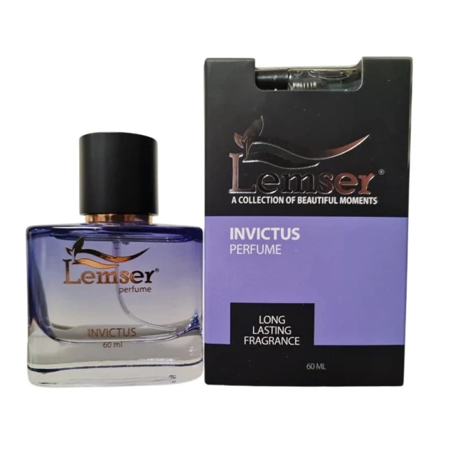 پرفیوم مردانه لمسر مدل INVICTUS حجم ۶۰ میلی لیتر