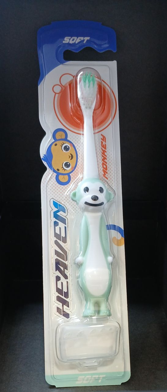 مسواک نرم کودک مدل مانکی هیون