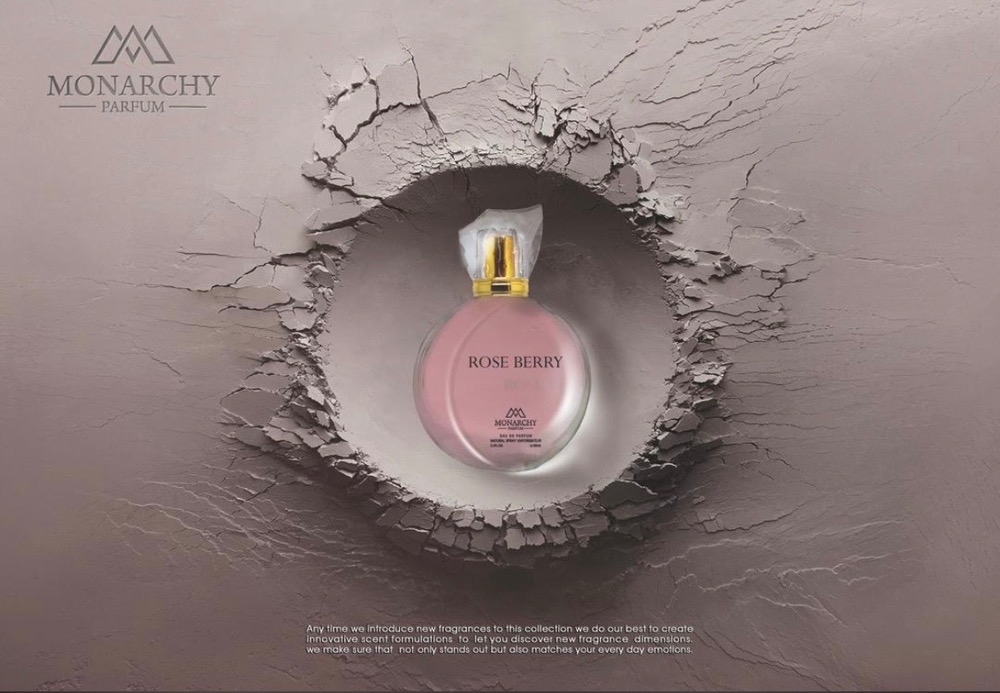 ادوپرفیوم زنانه مونارچی مدل ROSE BERRY ( رزبری لندن) حجم ۱۰۰ میل