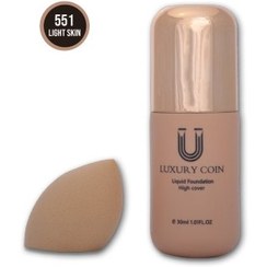 ست کرم پودر لاکچری کوین به همراه پد شماره ۵۵۱