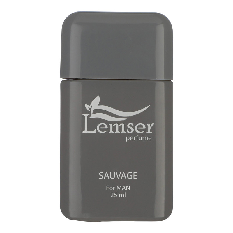عطر جیبی مردانه لمسر مدل SAUVAGE حجم ۲۵ میلی لیتر