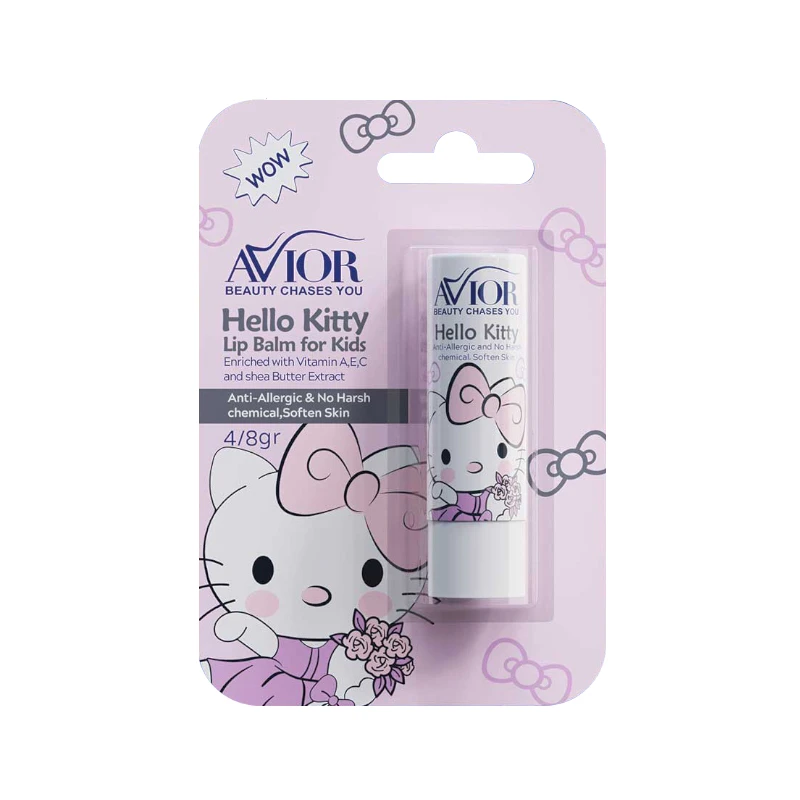 لیپ بالم کودک اویور مدل هلو کیتی - بدون رنگ