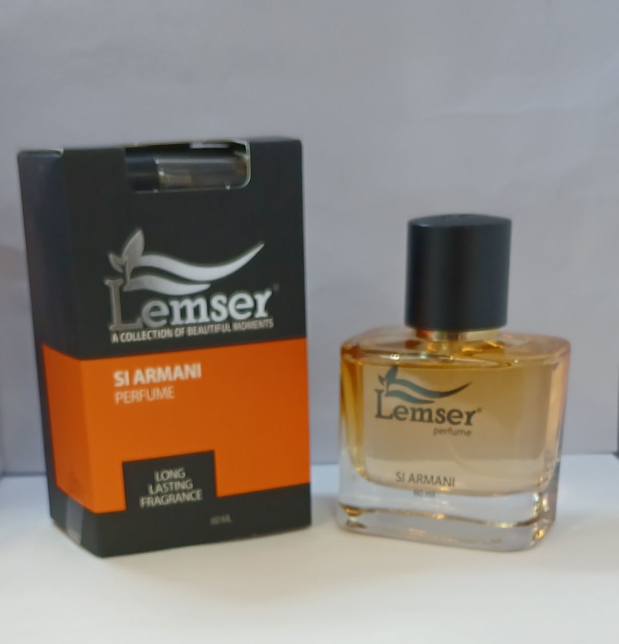 پرفیوم زنانه لمسر مدل SI ARMANI حجم ۶۰ میلی لیتر