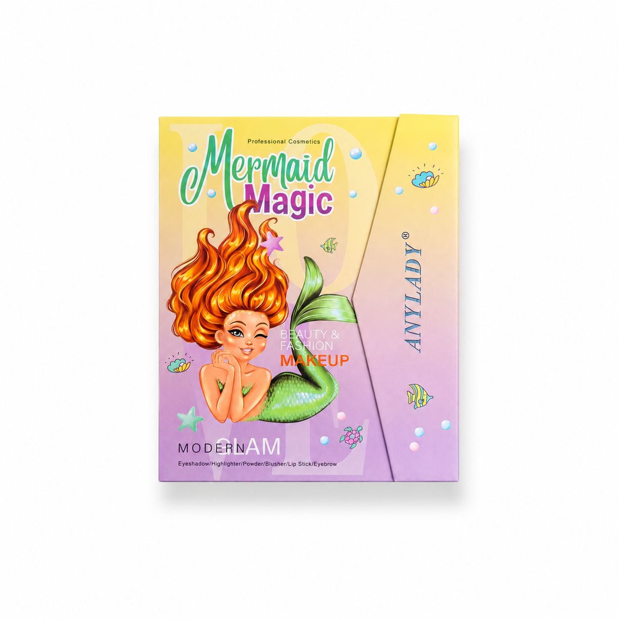 پالت سایه ANYLADY مدل Mermaid Magic