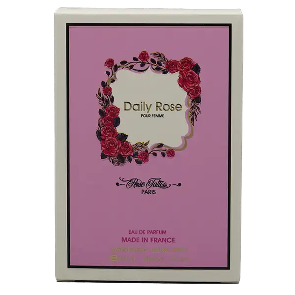 ادوپرفیوم زنانه رز تتو مدل DAILY ROSE حجم ۱۰۰ میل اصل فرانسه