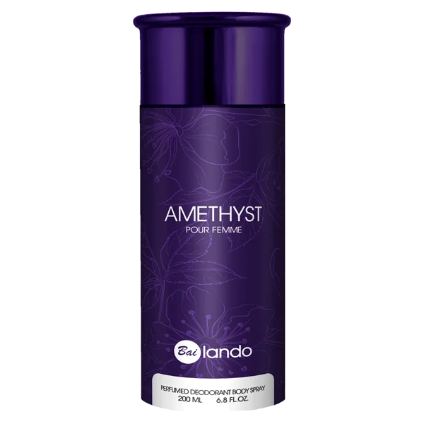 اسپری بدن زنانه بایلندو مدل AMETHYST حجم ۲۰۰ میلی لیتر