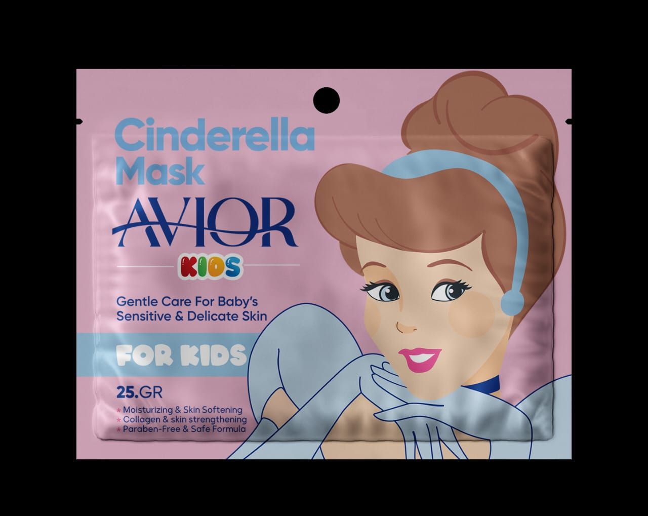 ماسک صورت کودک اویور مدل Cinderella