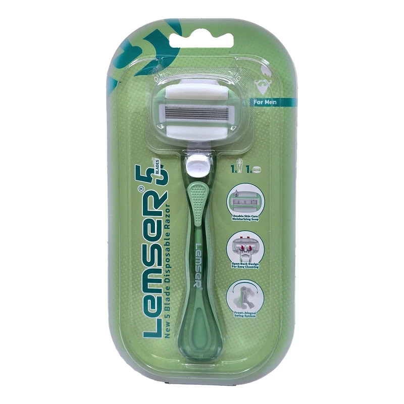 تیغ اصلاح مردانه لمسر پنج لبه وکیوم سیستمی مدل FV640G