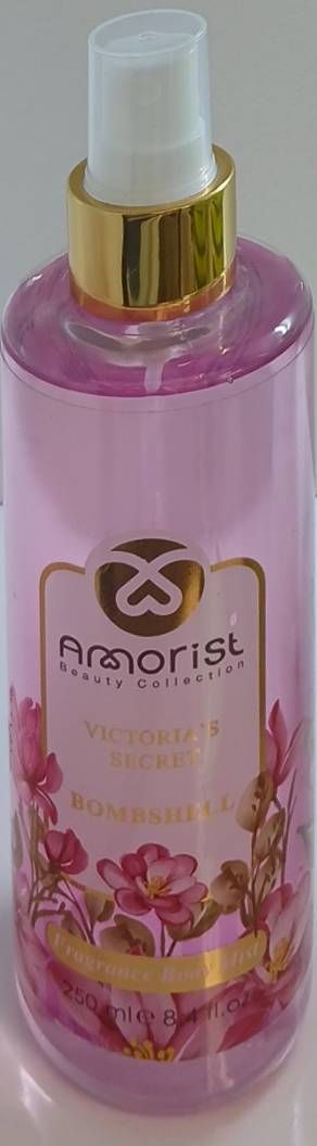 بادی اسپلش زنانه آموریست مدل ویکتوریا سکرت بامشل حجم ۲۵۰ میلی لیتر