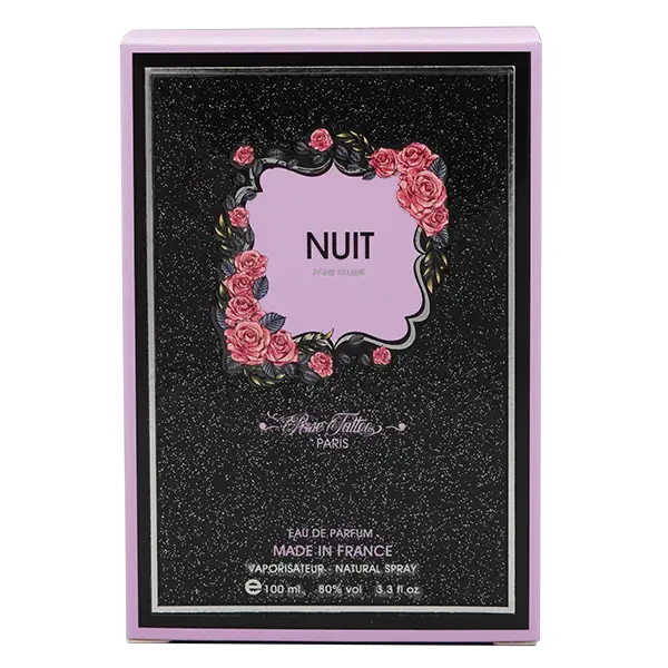 ادوپرفیوم زنانه رز تتو مدل NUIT حجم ۱۰۰ میل اصل فرانسه