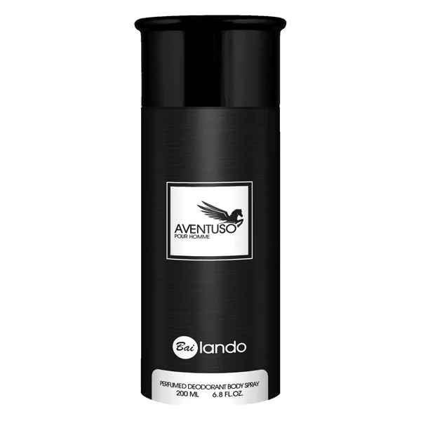 اسپری بدن مردانه بایلندو مدل AVENTUSO حجم ۲۰۰ میلی لیتر