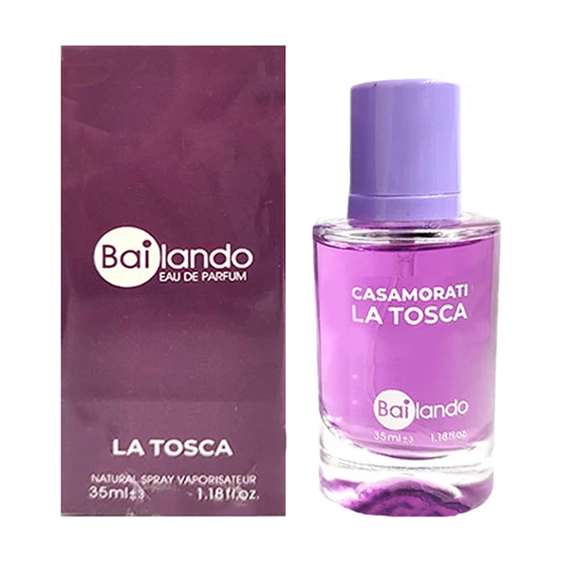 ادوپرفیوم زنانه بایلندو مدل کازاموراتی لاتوسکا ۳۵ میل