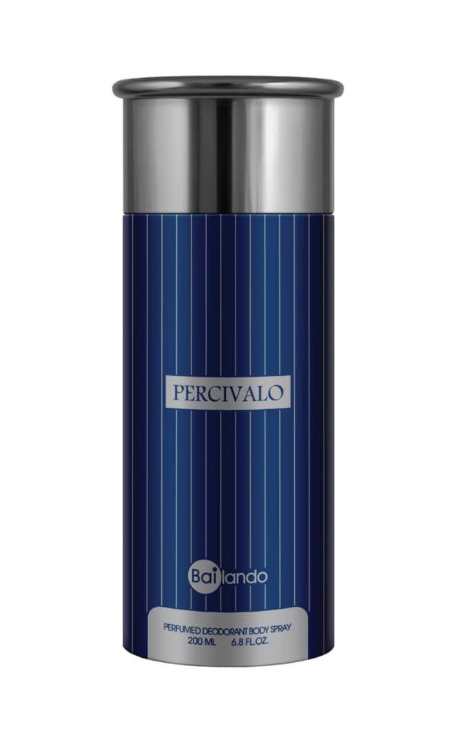 اسپری بدن مردانه بایلندو مدل PERCIVALO حجم ۲۰۰ میلی لیتر