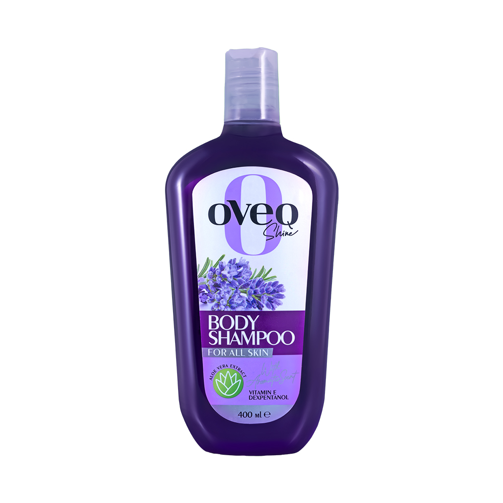 شامپو بدن مناسب انواع پوست اوک شاین حجم ۴۰۰ میلی لیتر
