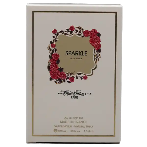 ادوپرفیوم زنانه رز تتو مدل SPARKLE حجم ۱۰۰ میل اصل فرانسه
