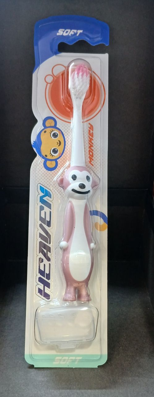 مسواک نرم کودک مدل مانکی هیون