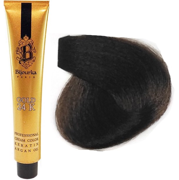 رنگ موی بیجورکا شماره ۴ قهوه ای