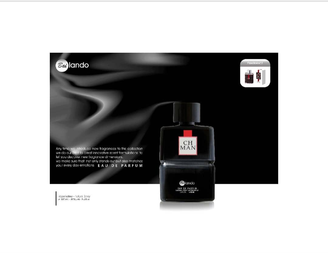 ادوپرفیوم مردانه بایلندو مدل CH MAN حجم ۱۰۰ میلی لیتر