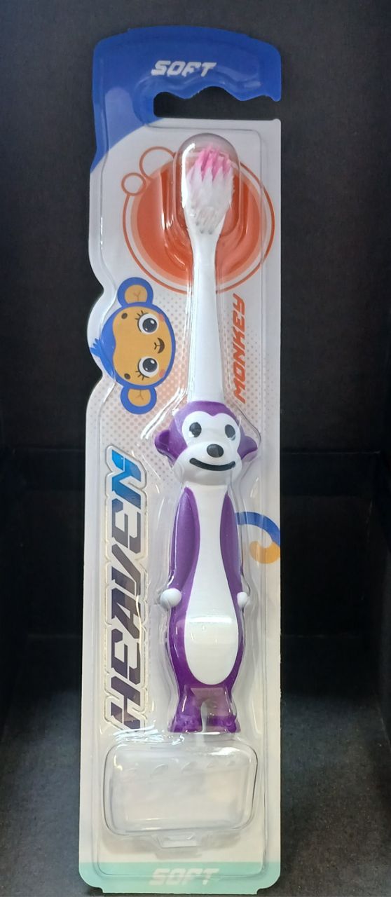 مسواک نرم کودک مدل مانکی هیون