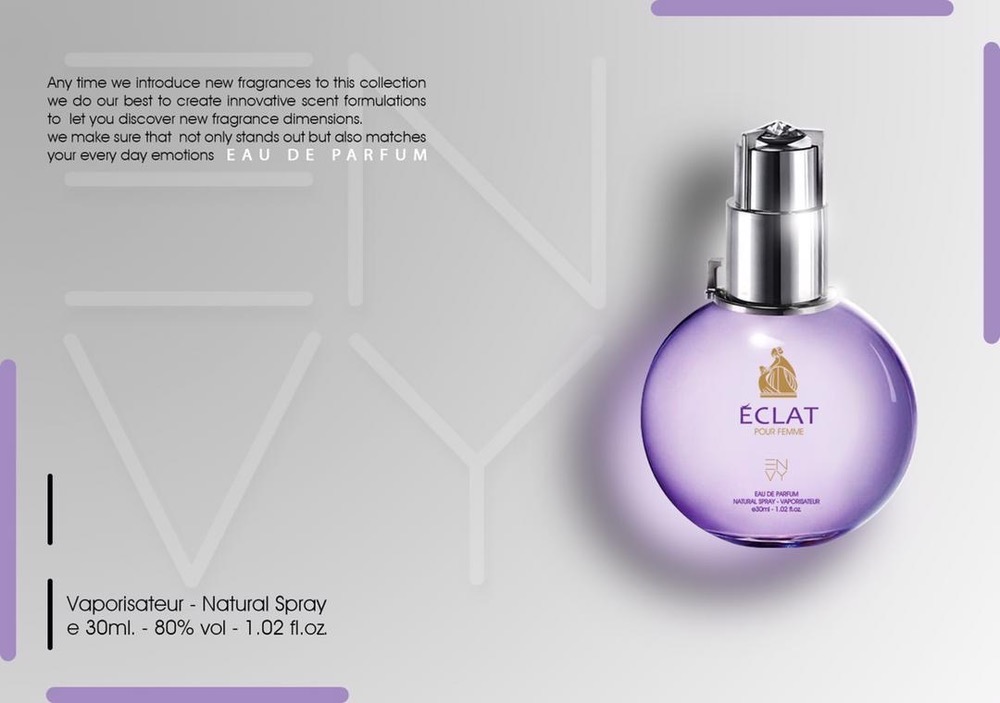 ادوپرفیوم زنانه ENVY مدل ECLAT حجم ۳۰ میل ( طرح مارک )