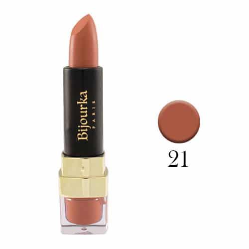 رژ لب جامد مات مخملی بیجورکا شماره ۲۱
