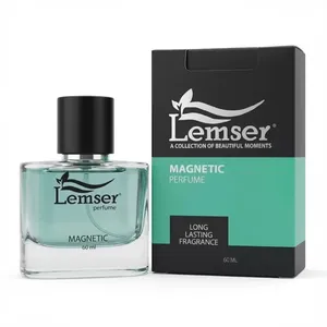پرفیوم مردانه لمسر مدل MAGNETIC حجم ۶۰ میلی لیتر