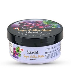 کرم مرطوب کننده دست و صورت نیوتیس حاوی شی باتر و انگور کاسه ای ۲۰۰ میل
