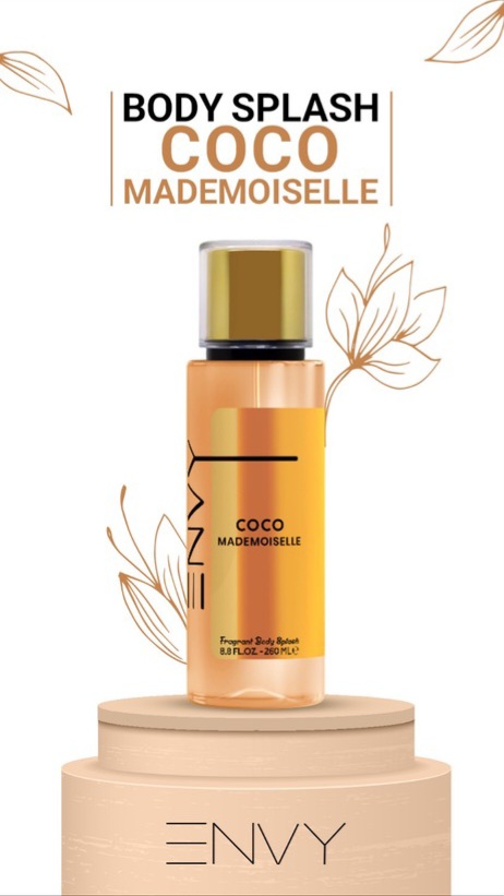 بادی اسپلش زنانه ENVY مدل COCO MADEMOISELLE حجم ۲۶۰ میل