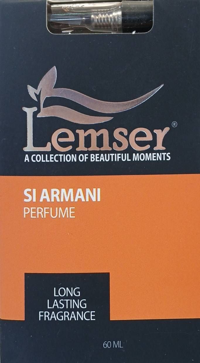 پرفیوم زنانه لمسر مدل SI ARMANI حجم ۶۰ میلی لیتر