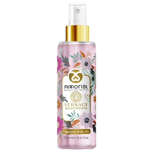 بادی اسپلش زنانه آموریست مدل ورساچ کریستال حجم ۲۵۰ میلی لیتر