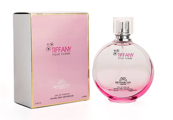 ادو پرفیوم زنانه مونارچی مدل TIFFANY(چنل چنس)  حجم ۱۰۰ میل