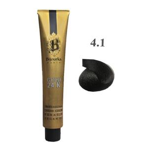 رنگ موی بیجورکا شماره ۴/۱ قهوه‌ای خاکستری