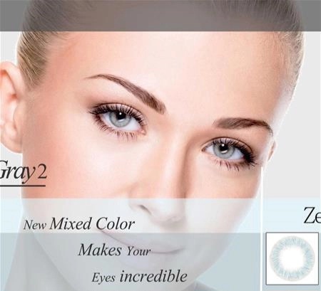 لنز چشم فصلی zeroseven شماره Sky gray ice209