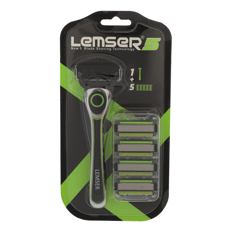 تیغ اصلاح پنج لبه سیستمی لمسر ۱+۵ - FV500L