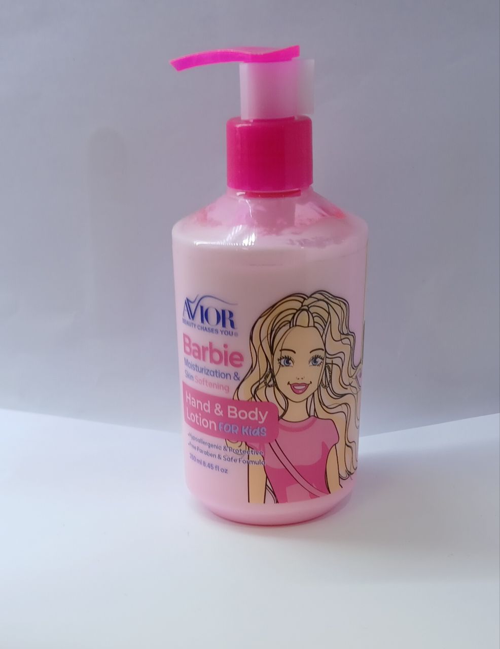 لوسیون بدن و دست کودک اویور طرح باربی Barbie